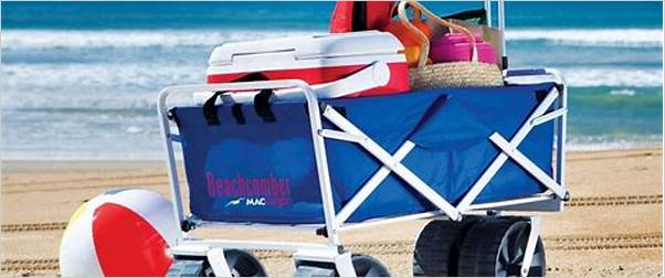 beach utility cart for sandy terrain