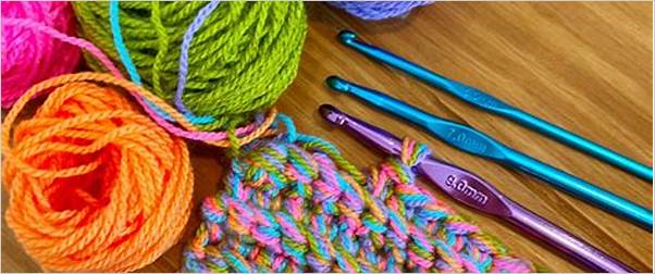 colorful yarn for crochet