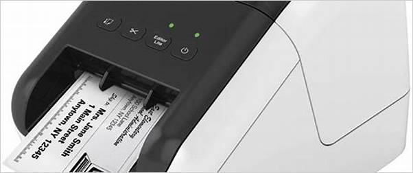 label printer specifications
