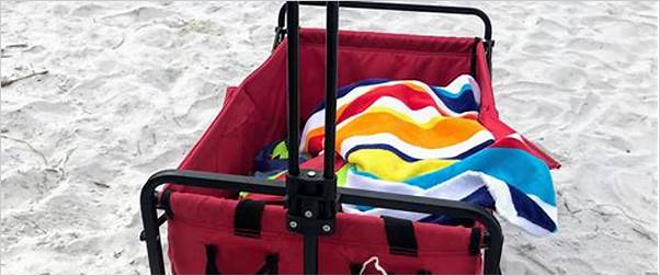 sand-resistant beach wagon